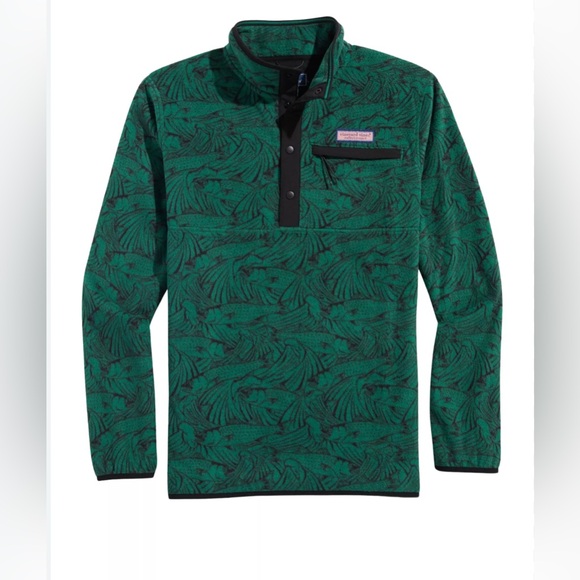 Vineyard Vines Other - NEW Vineyard Vines Men's Forest Green Patterned Sweater